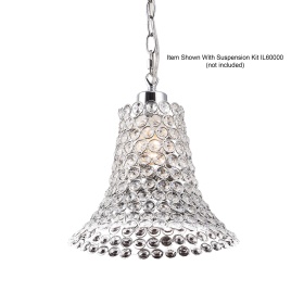 IL60010  Kudo Crystal Cone Non-Electric SHADE ONLY